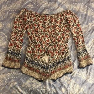 Forever 21 Long Sleeve Romper!